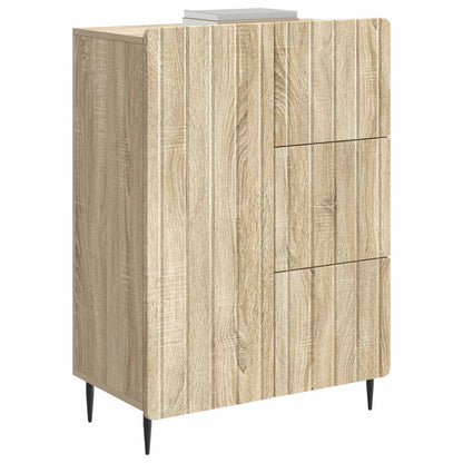 Sideboard Sonoma-ek 66 x 34,5 x 91,5 cm Konstruerat trä