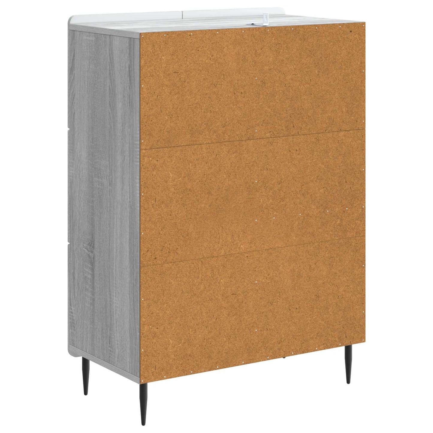 Sideboard Grå sonoma-ek 66 x 34,5 x 91,5 cm Konstruerat trä