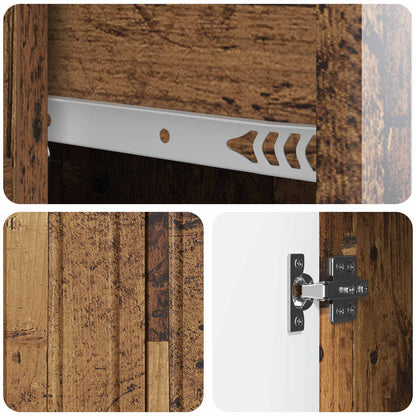 Sideboard Gammalt trä 66 x 34,5 x 91,5 cm Konstruerat trä