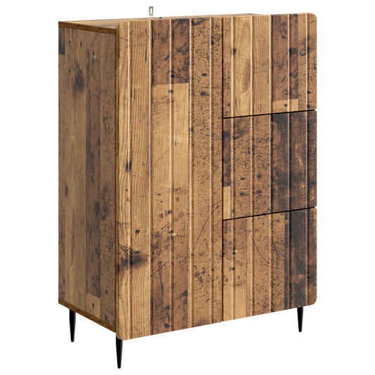 Sideboard Gammalt trä 66 x 34,5 x 91,5 cm Konstruerat trä
