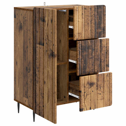 Sideboard Gammalt trä 66 x 34,5 x 91,5 cm Konstruerat trä