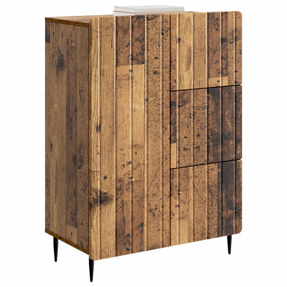 Sideboard Gammalt trä 66 x 34,5 x 91,5 cm Konstruerat trä