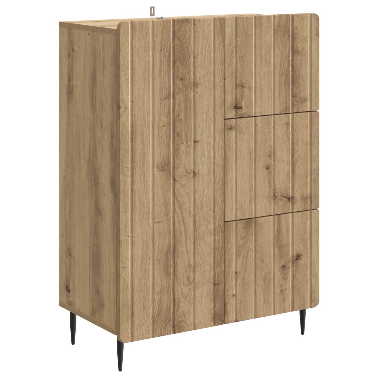Sideboard Artisan-ek 66 x 34,5 x 91,5 cm Konstruerat trä