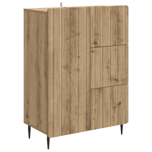 Sideboard Artisan-ek 66 x 34,5 x 91,5 cm Konstruerat trä