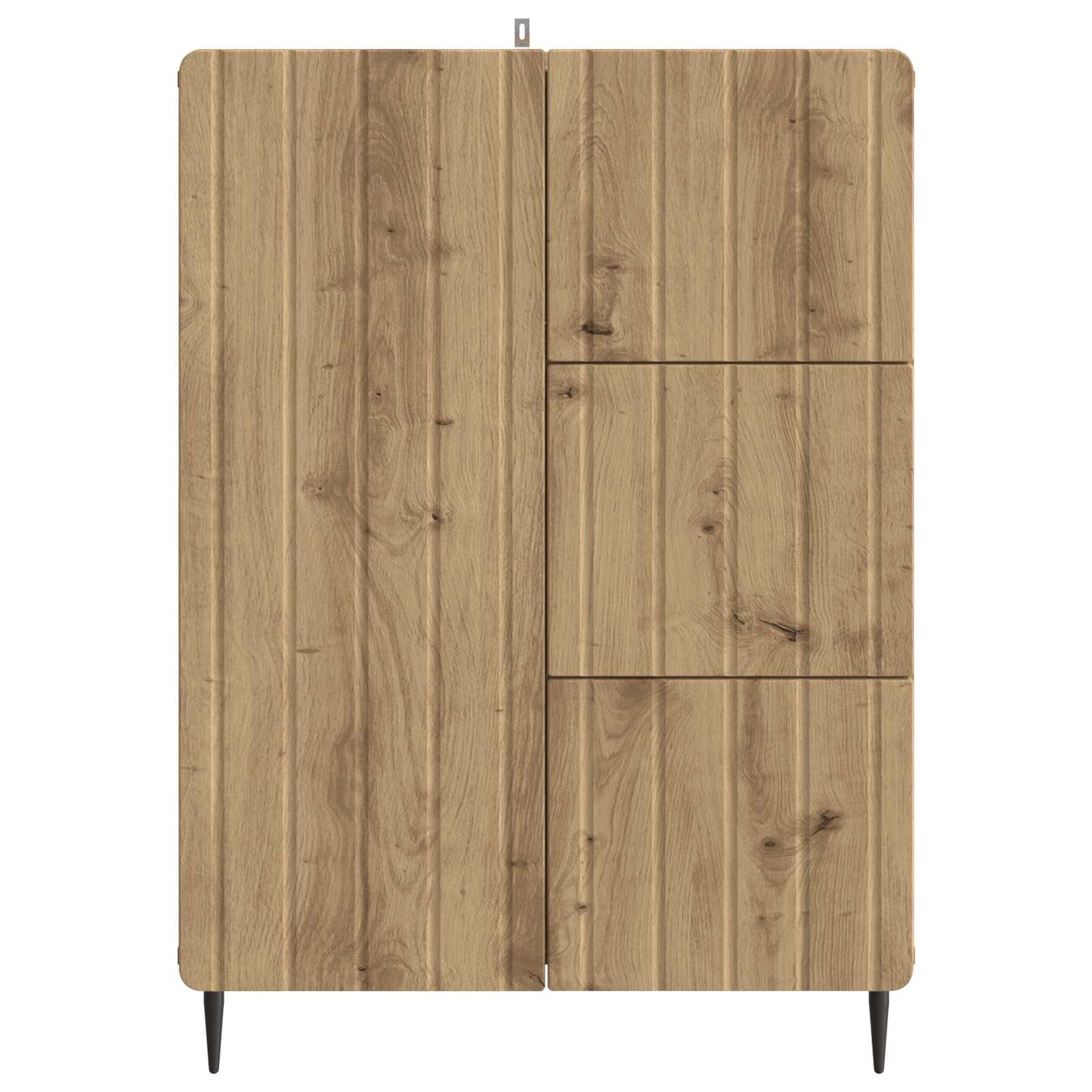 Sideboard Artisan-ek 66 x 34,5 x 91,5 cm Konstruerat trä