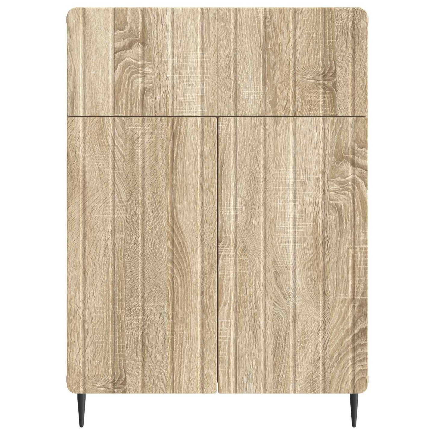 Sideboard med låda Sonoma-ek 66 x 34,5 x 92 cm Konstruerat trä