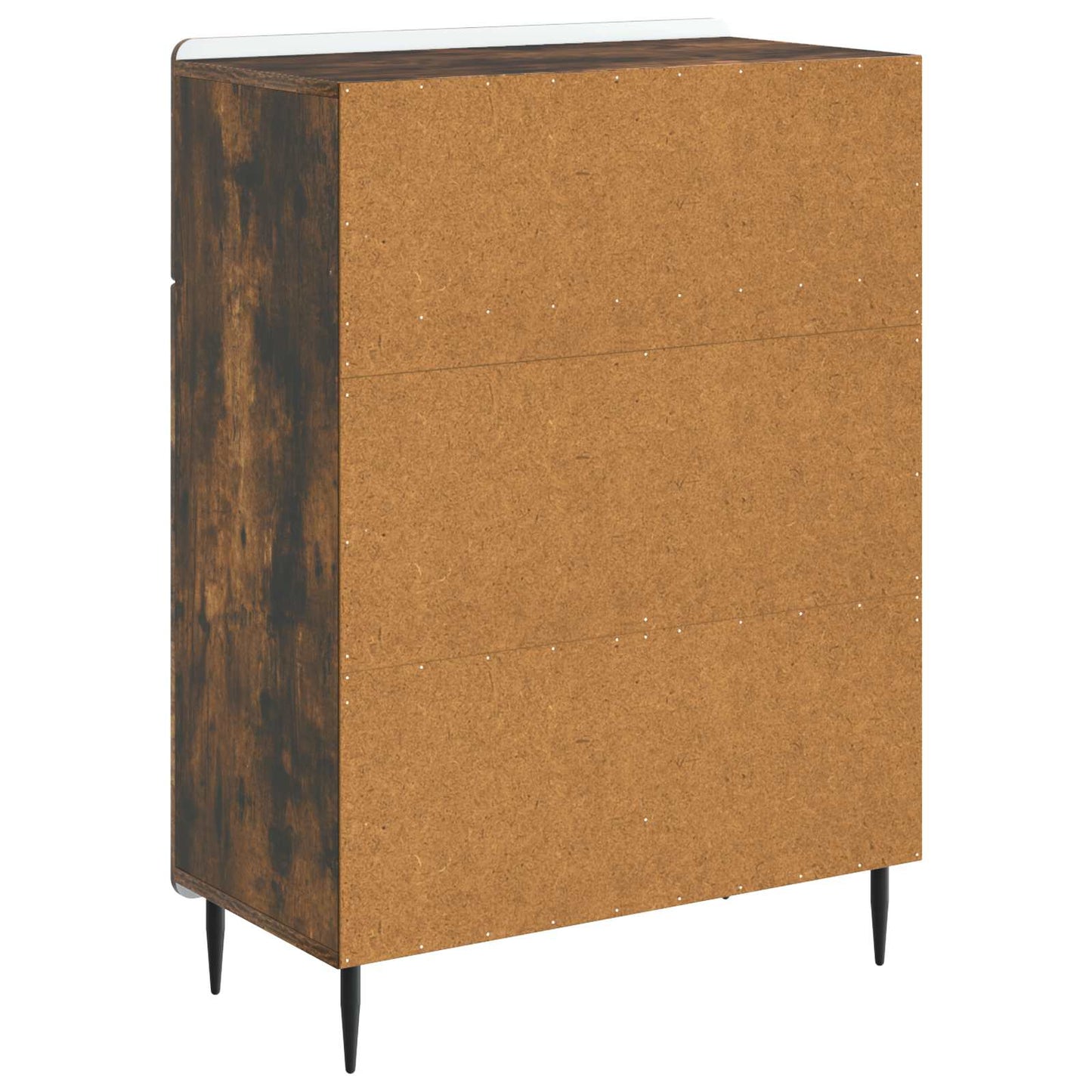 Sideboard med låda Rökt ek 66 x 34,5 x 92 cm Konstruerat trä