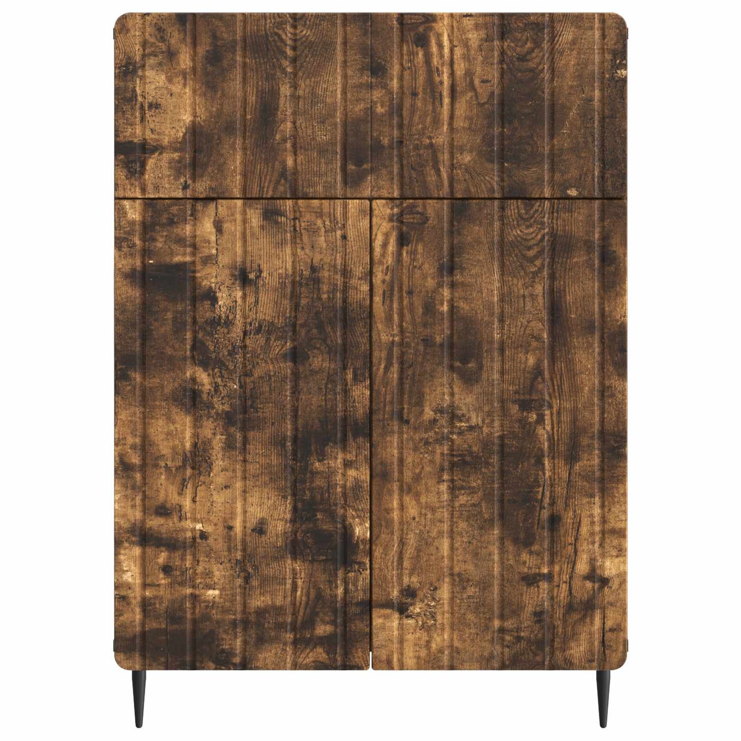 Sideboard med låda Rökt ek 66 x 34,5 x 92 cm Konstruerat trä