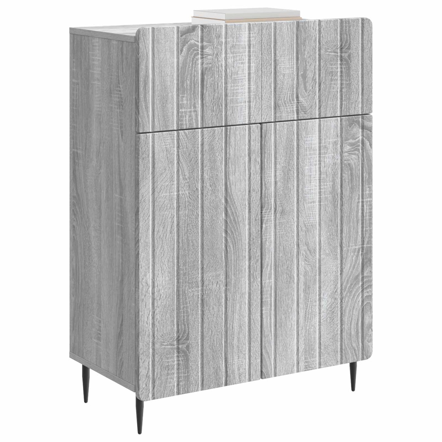 Sideboard Grå sonoma-ek 66 x 34,5 x 92 cm Konstruerat trä