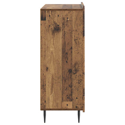 Sideboard Gammalt trä 66 x 34,5 x 92 cm Konstruerat trä