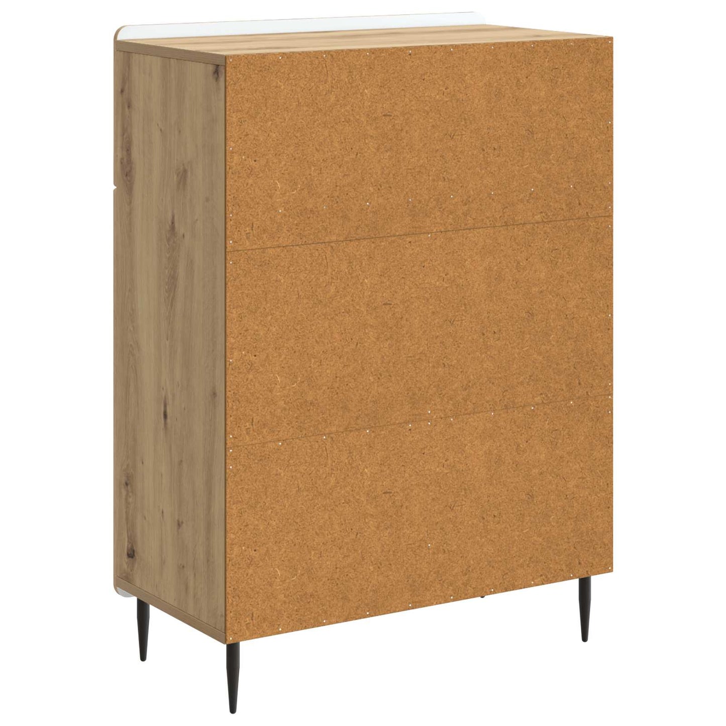 Sideboard med låda Artisan-ek 66 x 34,5 x 92 cm Konstruerat trä