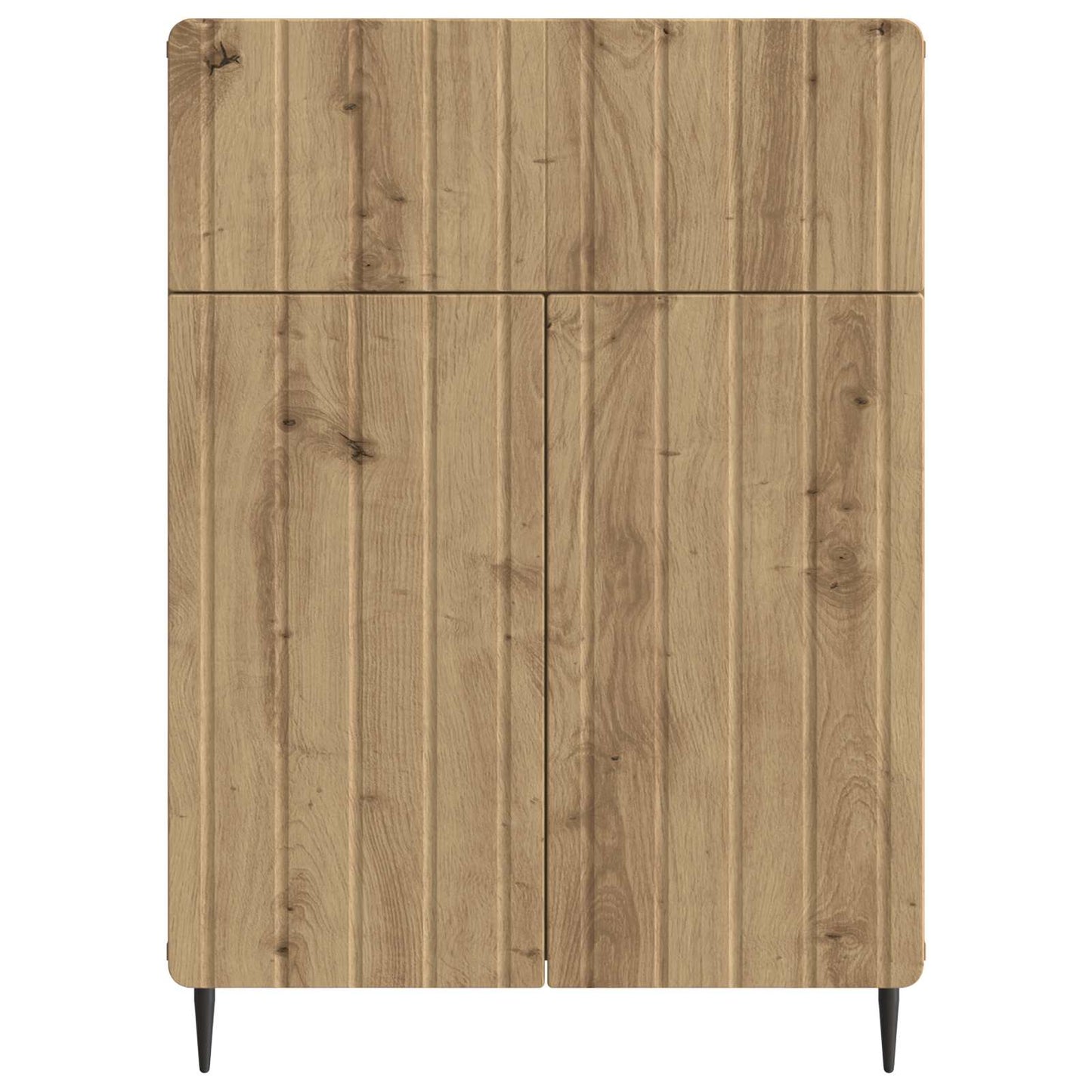 Sideboard med låda Artisan-ek 66 x 34,5 x 92 cm Konstruerat trä