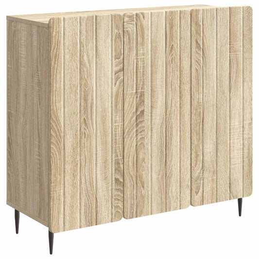 Sideboard Sonoma-ek 89 x 34,5 x 82 cm Konstruerat trä