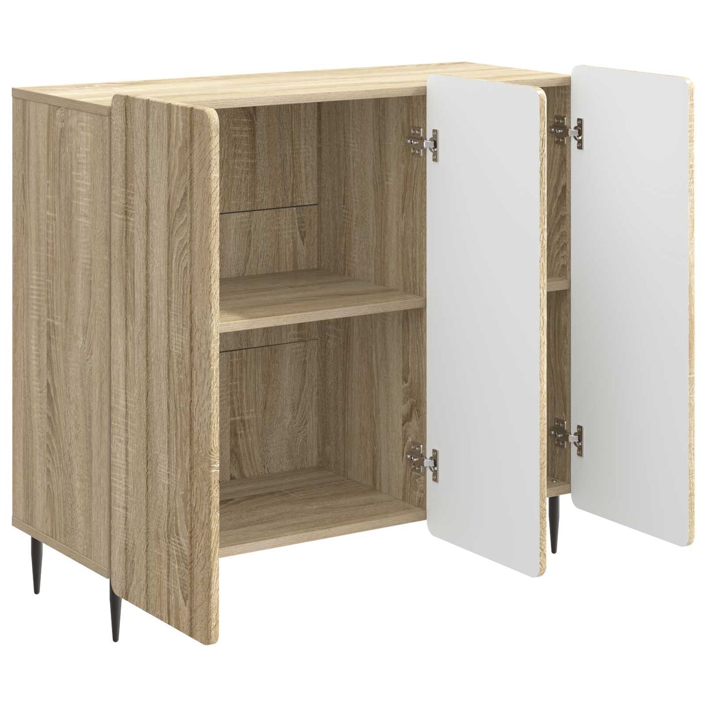 Sideboard Sonoma-ek 89 x 34,5 x 82 cm Konstruerat trä