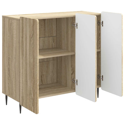Sideboard Sonoma-ek 89 x 34,5 x 82 cm Konstruerat trä