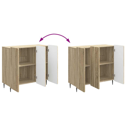 Sideboard Sonoma-ek 89 x 34,5 x 82 cm Konstruerat trä