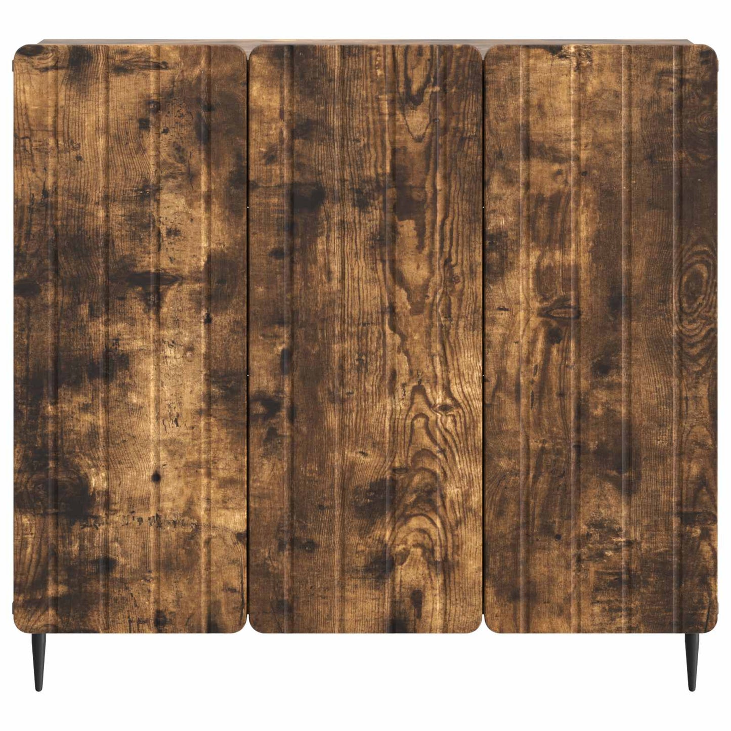 Sideboard Rökt ek 89 x 34,5 x 82 cm Konstruerat trä