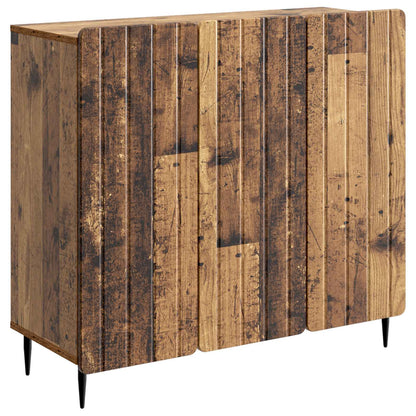 Sideboard Gammalt trä 89 x 34,5 x 82 cm Konstruerat trä