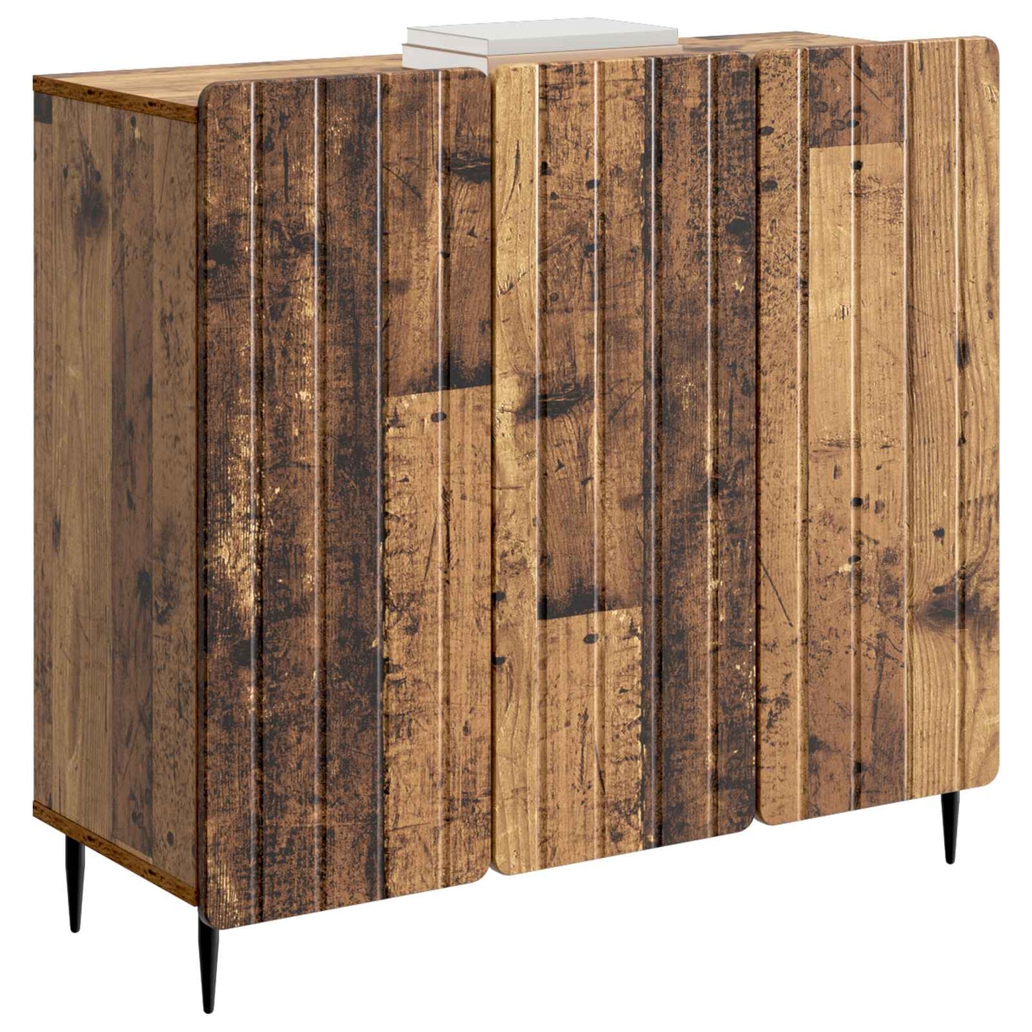Sideboard Gammalt trä 89 x 34,5 x 82 cm Konstruerat trä
