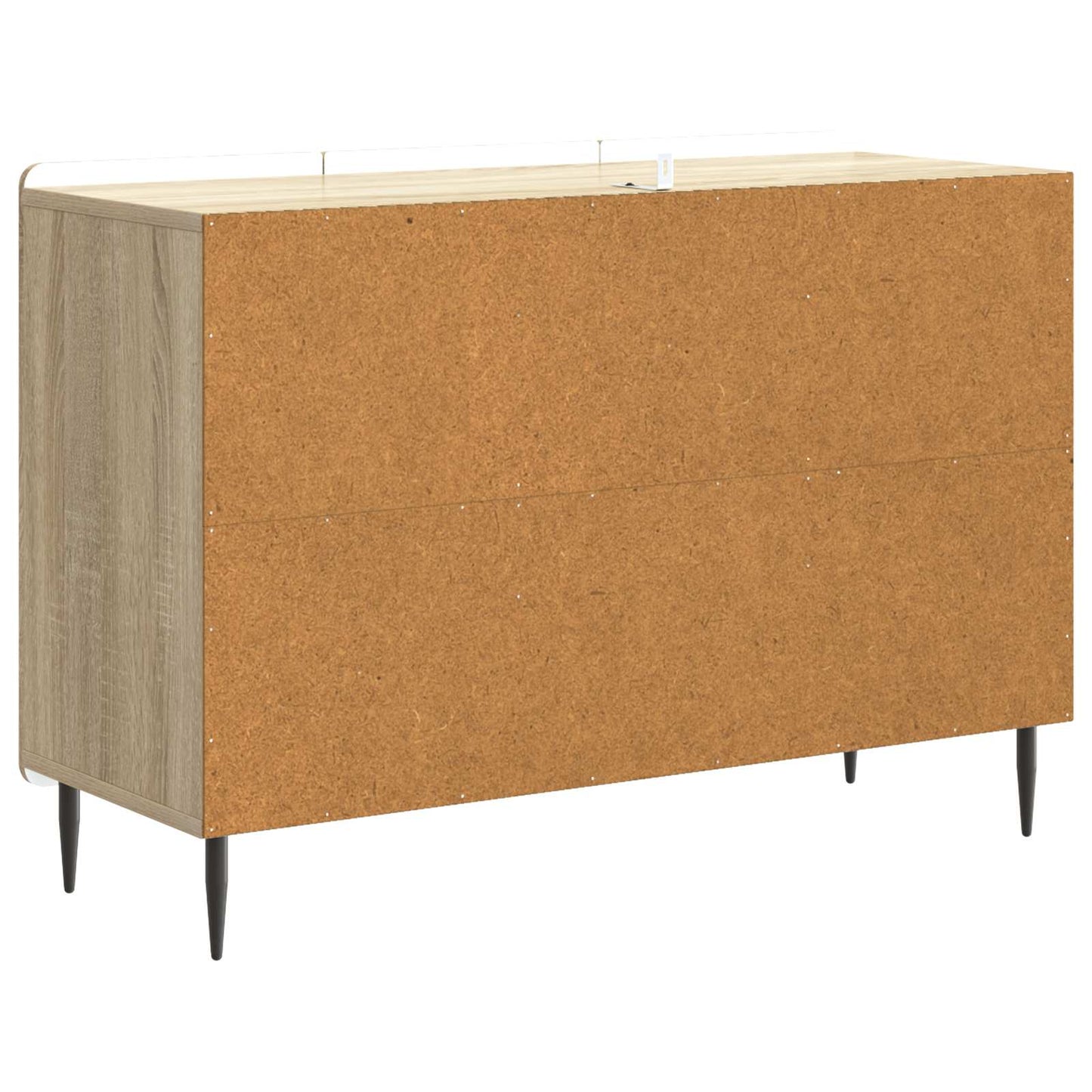 Sideboard med låda Sonoma-ek 89 x 34,5 x 62 cm Konstruerat trä