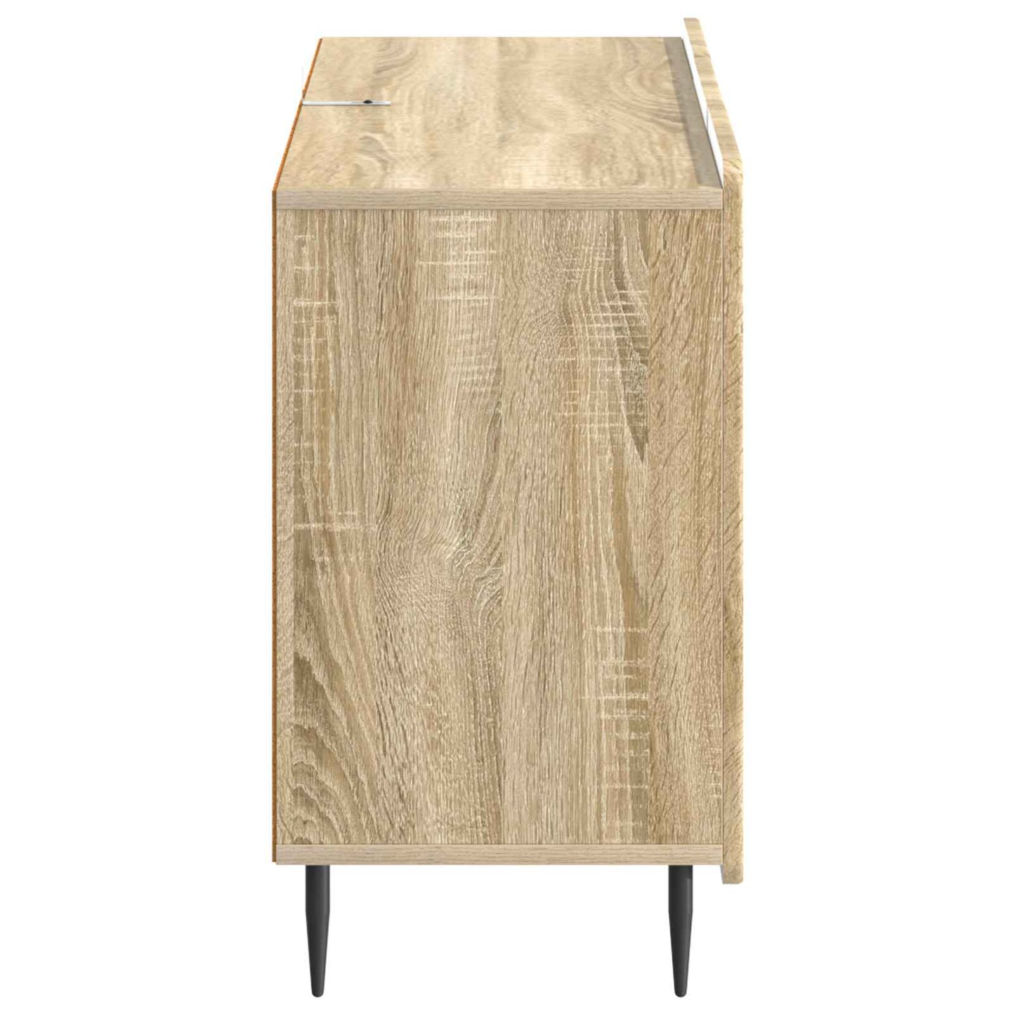 Sideboard med låda Sonoma-ek 89 x 34,5 x 62 cm Konstruerat trä