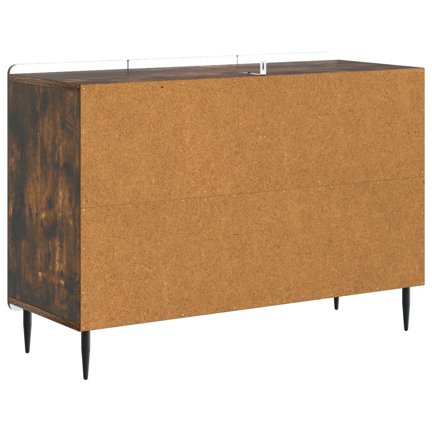 Sideboard med låda Rökt ek 89 x 34,5 x 62 cm Konstruerat trä
