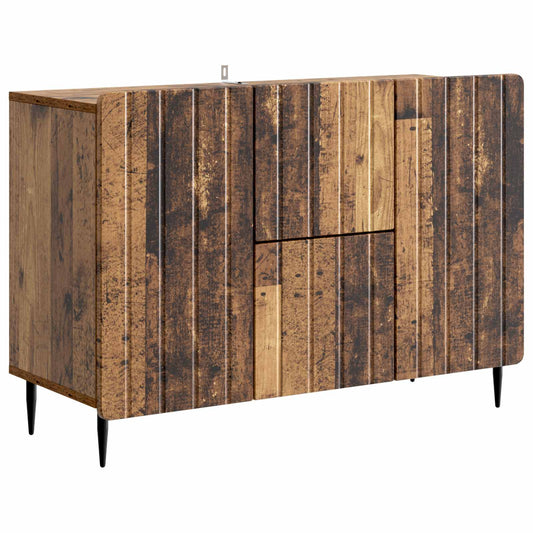 Sideboard Gammalt trä 89 x 34,5 x 62 cm Konstruerat trä