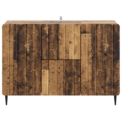 Sideboard Gammalt trä 89 x 34,5 x 62 cm Konstruerat trä