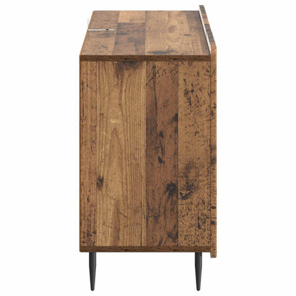 Sideboard Gammalt trä 89 x 34,5 x 62 cm Konstruerat trä