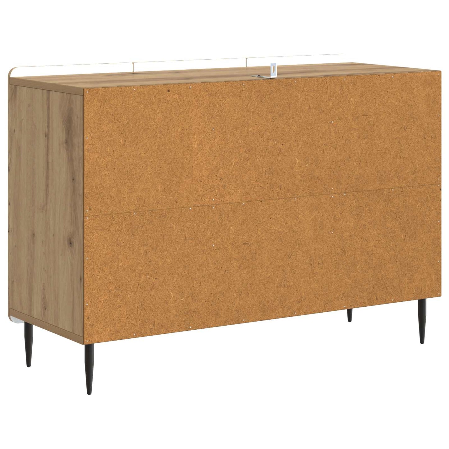 Sideboard med låda Artisan-ek 89 x 34,5 x 62 cm Konstruerat trä