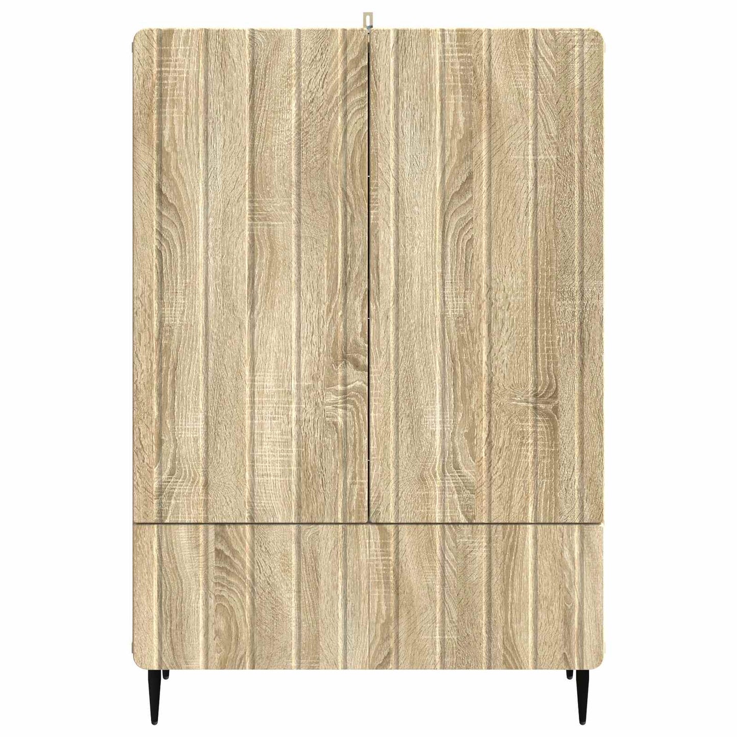 Sideboard med låda Sonoma-ek 66 x 34,5 x 97 cm Konstruerat trä