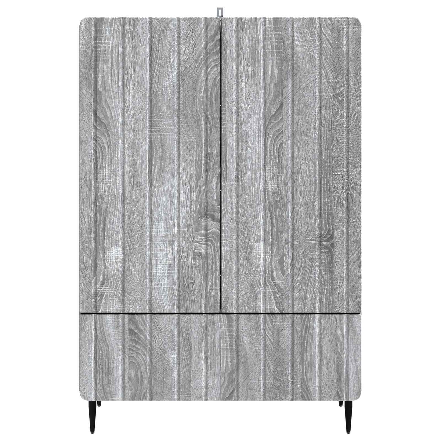 Sideboard Grå sonoma-ek 66 x 34,5 x 97 cm Konstruerat trä