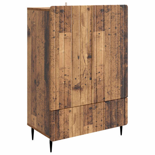 Sideboard Gammalt trä 66 x 34,5 x 97 cm Konstruerat trä