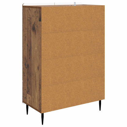 Sideboard Gammalt trä 66 x 34,5 x 97 cm Konstruerat trä