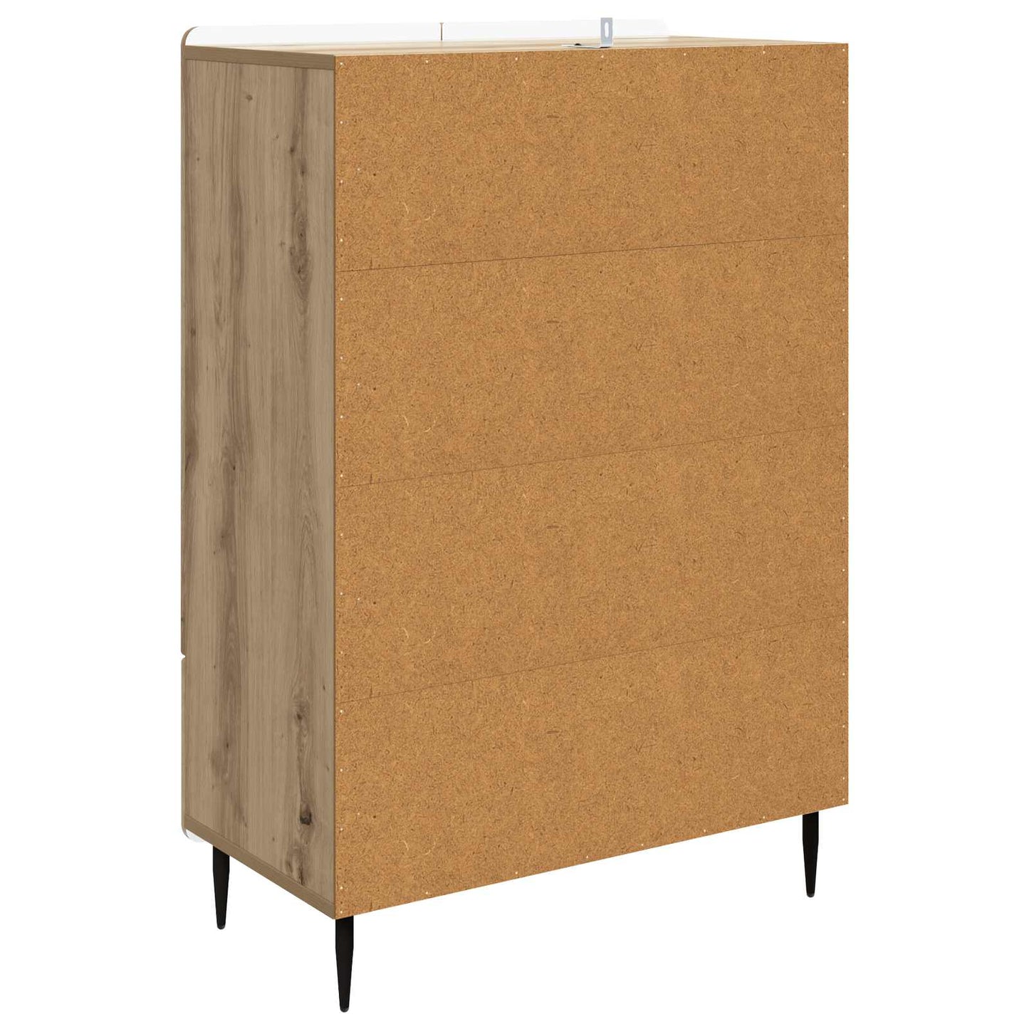 Sideboard med låda Artisan-ek 66 x 34,5 x 97 cm Konstruerat trä