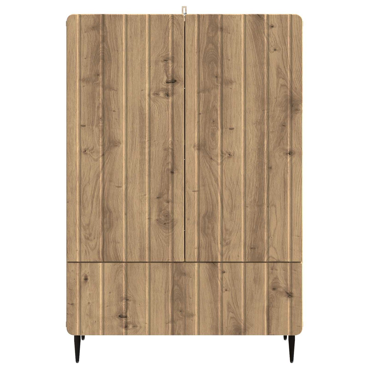 Sideboard med låda Artisan-ek 66 x 34,5 x 97 cm Konstruerat trä