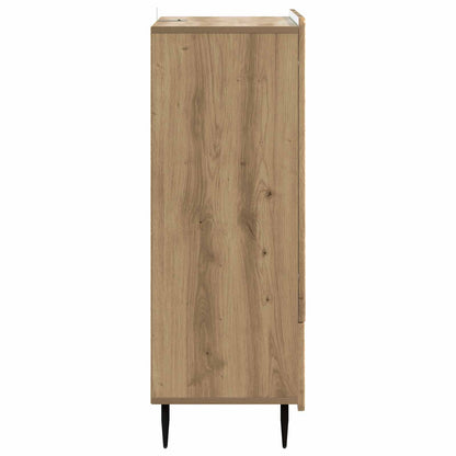 Sideboard med låda Artisan-ek 66 x 34,5 x 97 cm Konstruerat trä