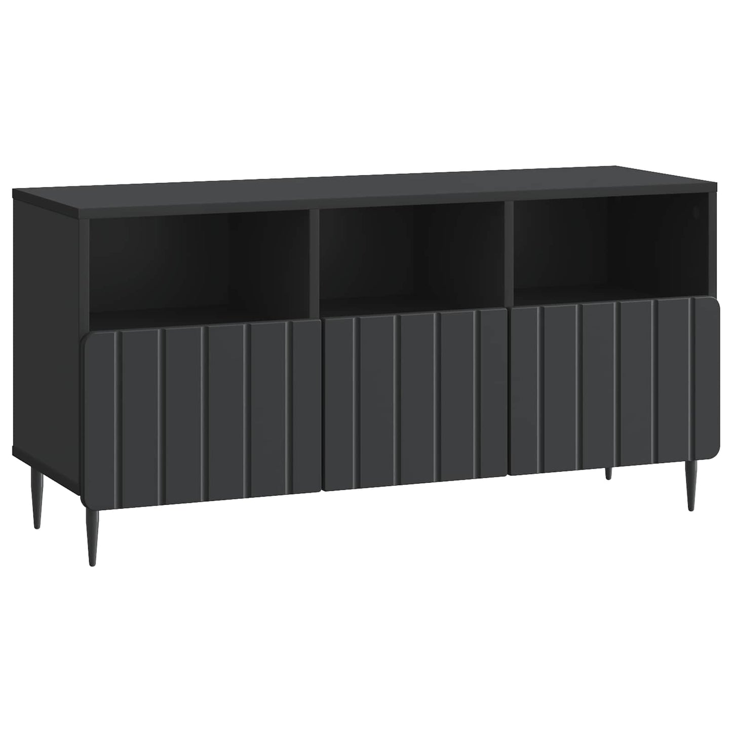 TV-skåp med låda Svart 102 x 34,5 x 50 cm Konstruerat trä