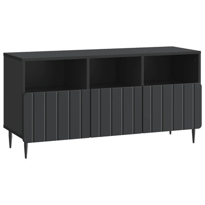TV-skåp med låda Svart 102 x 34,5 x 50 cm Konstruerat trä