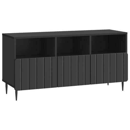 TV-skåp med låda Svart 102 x 34,5 x 50 cm Konstruerat trä