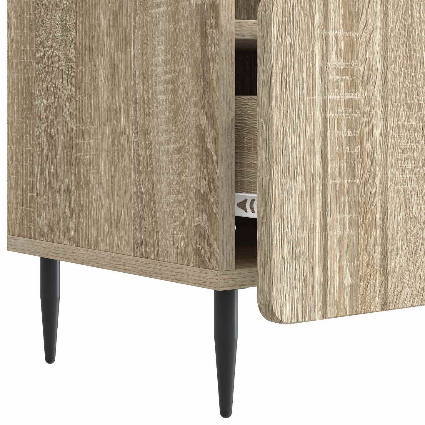 TV-skåp med låda Sonoma-ek 102 x 34,5 x 50 cm Konstruerat trä