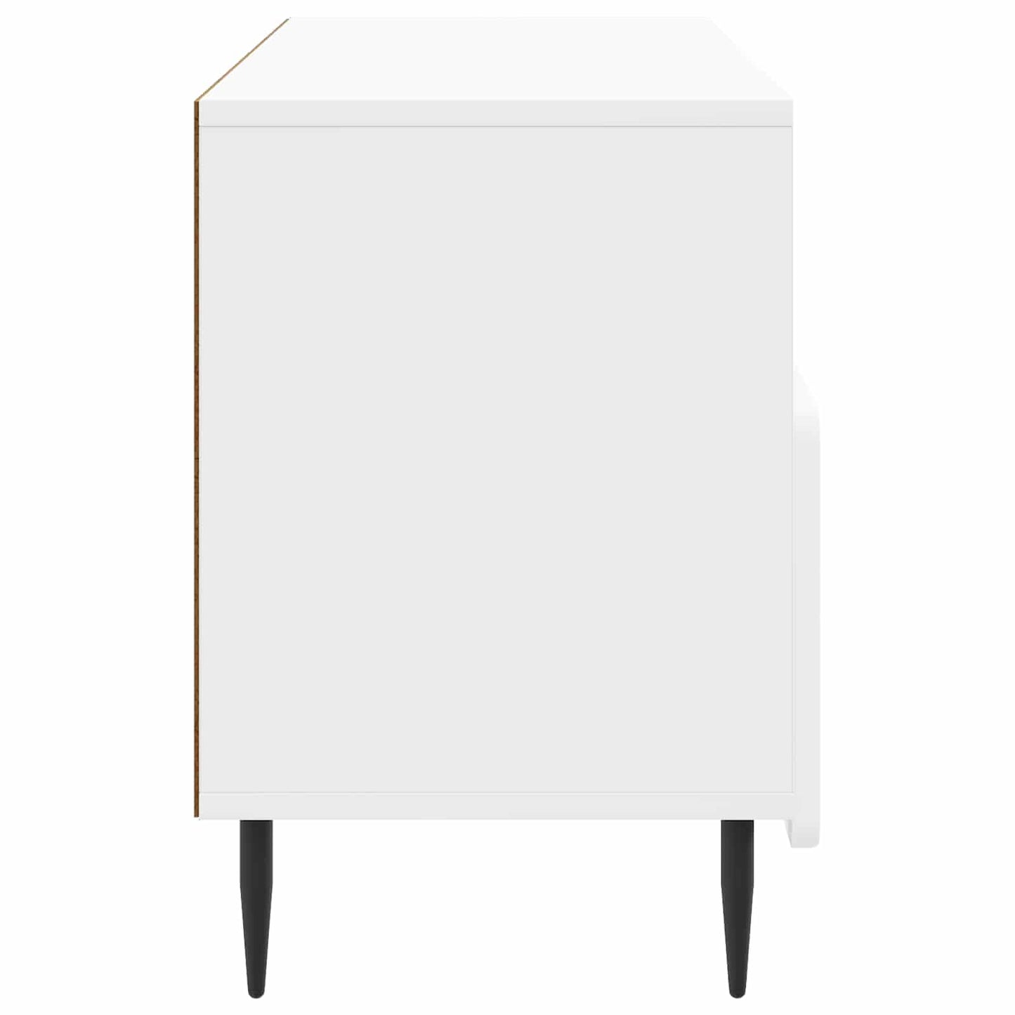 TV-skåp Vit högglans 102 x 34,5 x 50 cm Konstruerat trä
