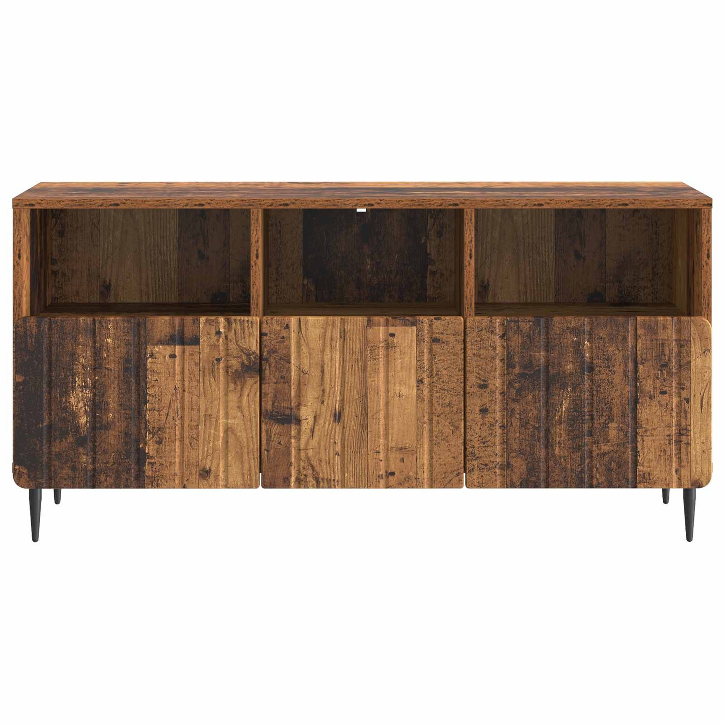 TV-skåp med låda Gammalt trä 102 x 34,5 x 50 cm Konstruerat trä