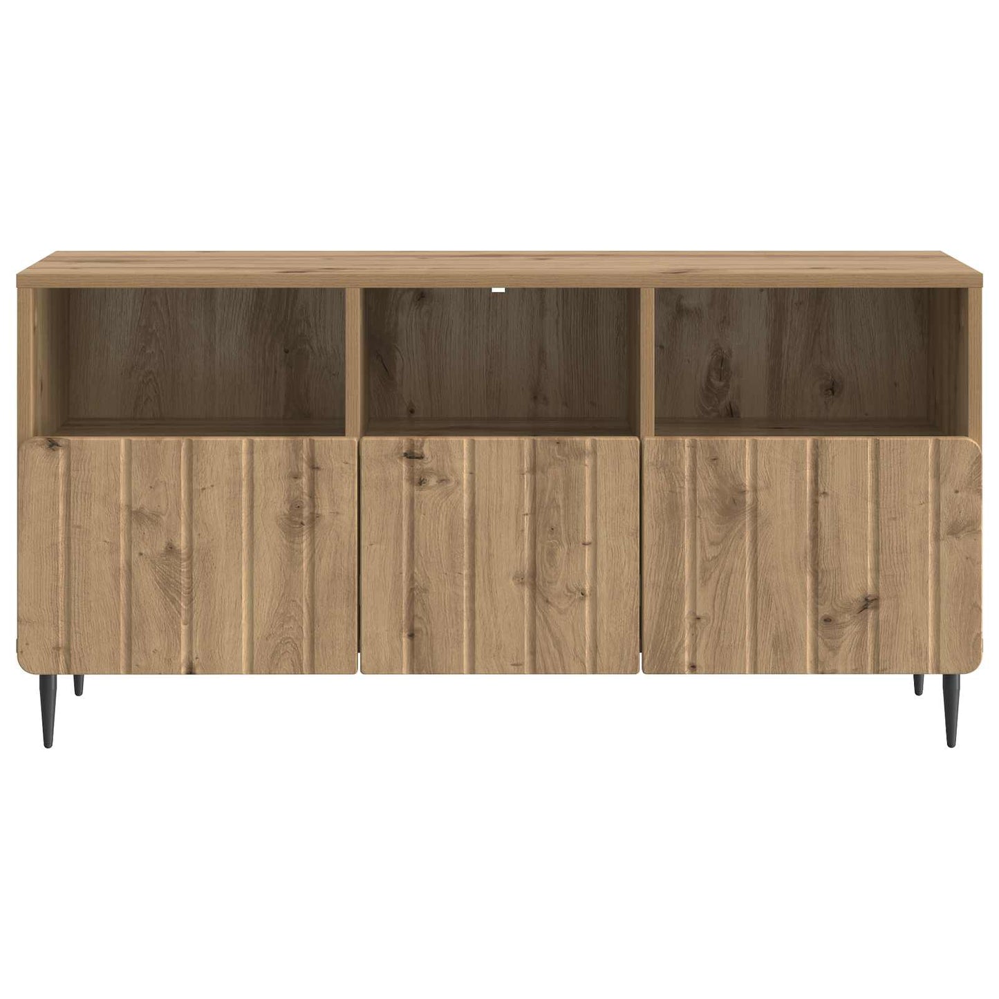 TV-skåp med låda Artisan-ek 102 x 34,5 x 50 cm Konstruerat trä