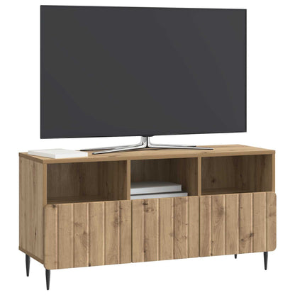 TV-skåp med låda Artisan-ek 102 x 34,5 x 50 cm Konstruerat trä