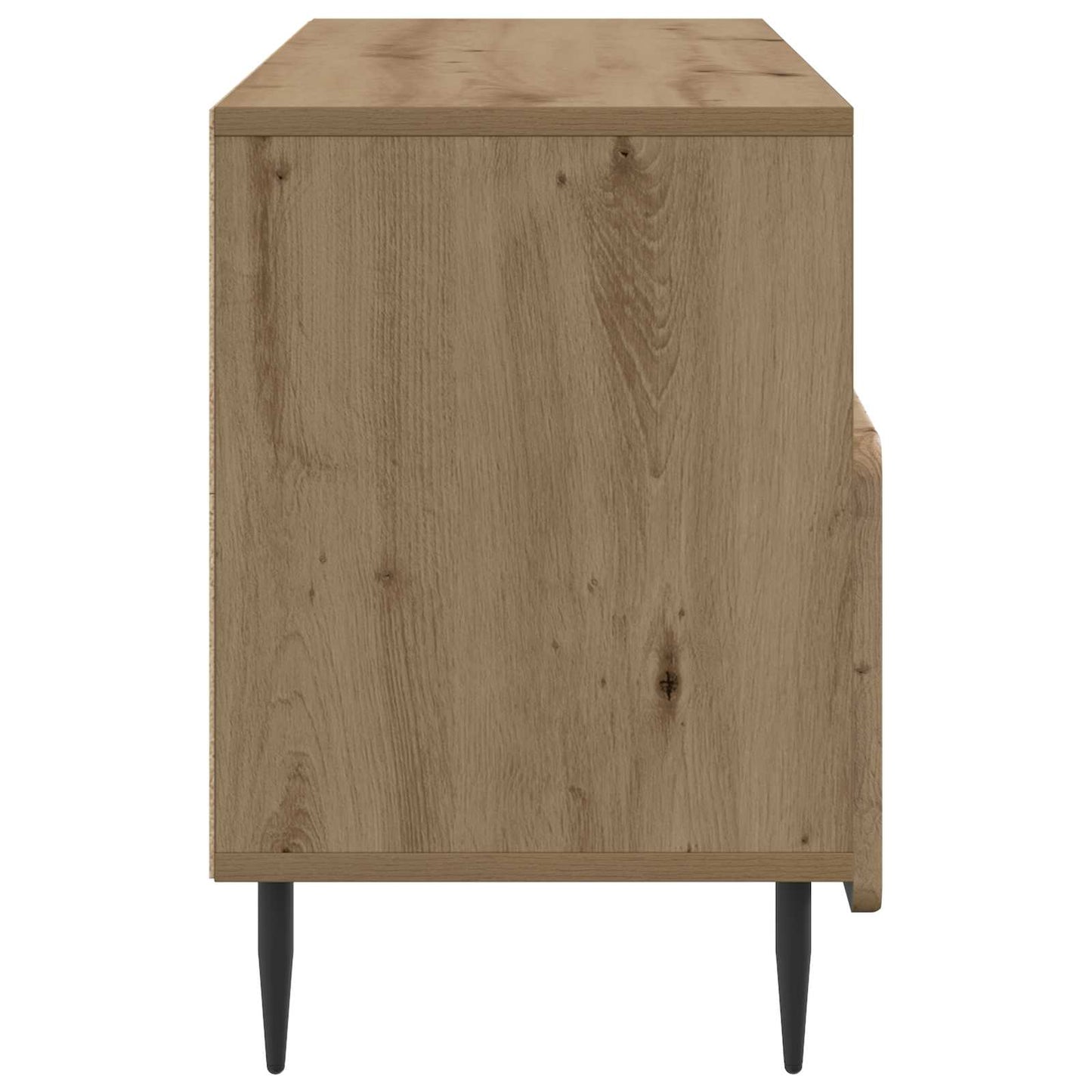 TV-skåp med låda Artisan-ek 102 x 34,5 x 50 cm Konstruerat trä