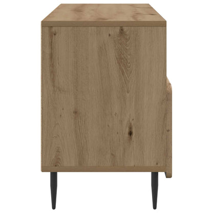 TV-skåp med låda Artisan-ek 102 x 34,5 x 50 cm Konstruerat trä