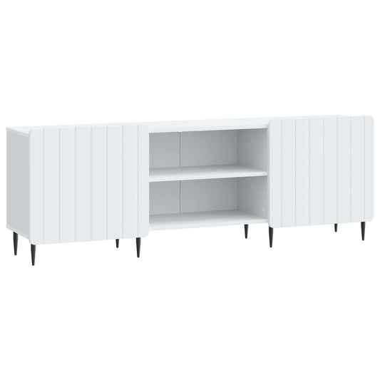 TV-skåp Vit 150 x 31 x 52 cm Konstruerat trä