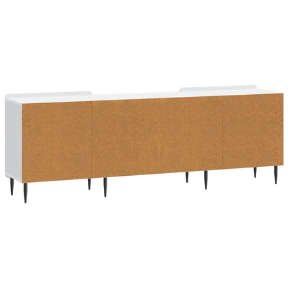 TV-skåp Vit 150 x 31 x 52 cm Konstruerat trä