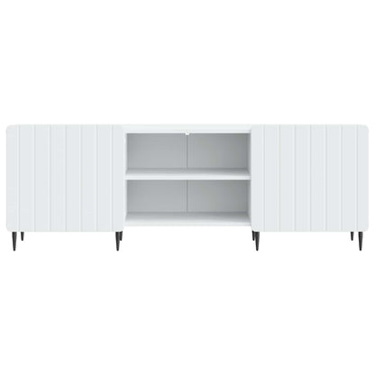 TV-skåp Vit 150 x 31 x 52 cm Konstruerat trä